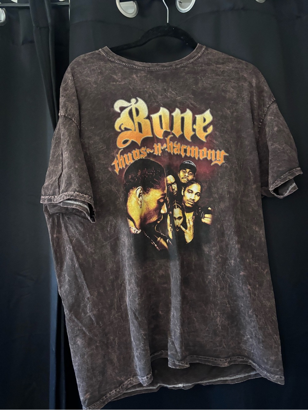 Graphic Tee - Brown Vintage Wash